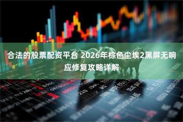 合法的股票配资平台 2026年棕色尘埃2黑屏无响应修复攻略详解